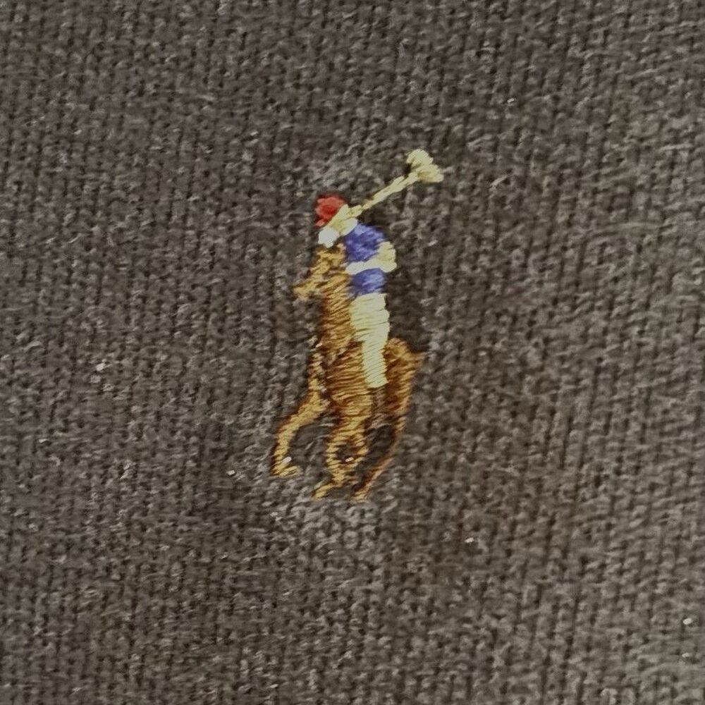 Polo Ralph Lauren Estate Rib Black Sweater Men's Size XL 1/4 Zip Pullover Casual - Picture 2 of 10